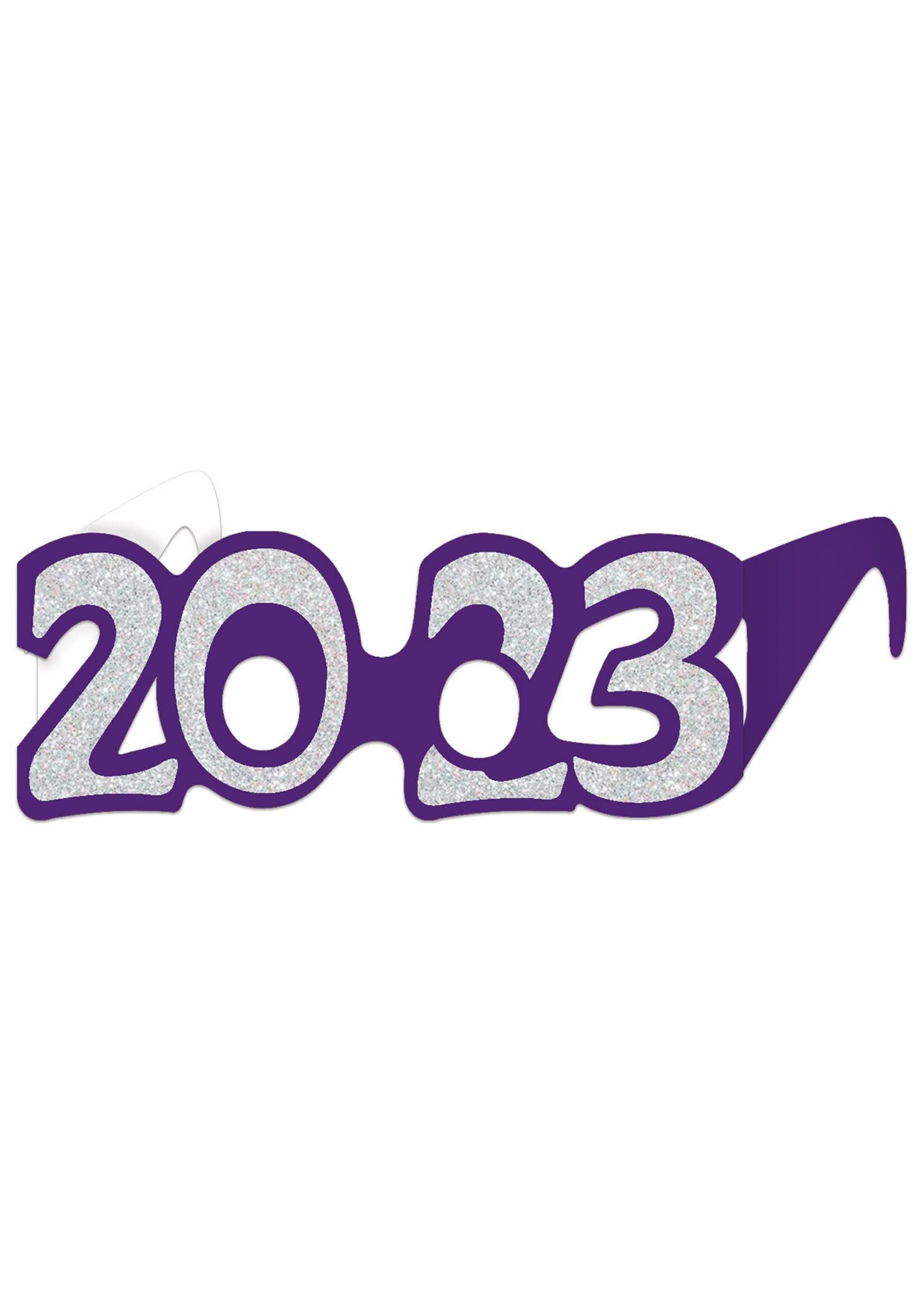 2023 Glittered Foil Eyeglasses