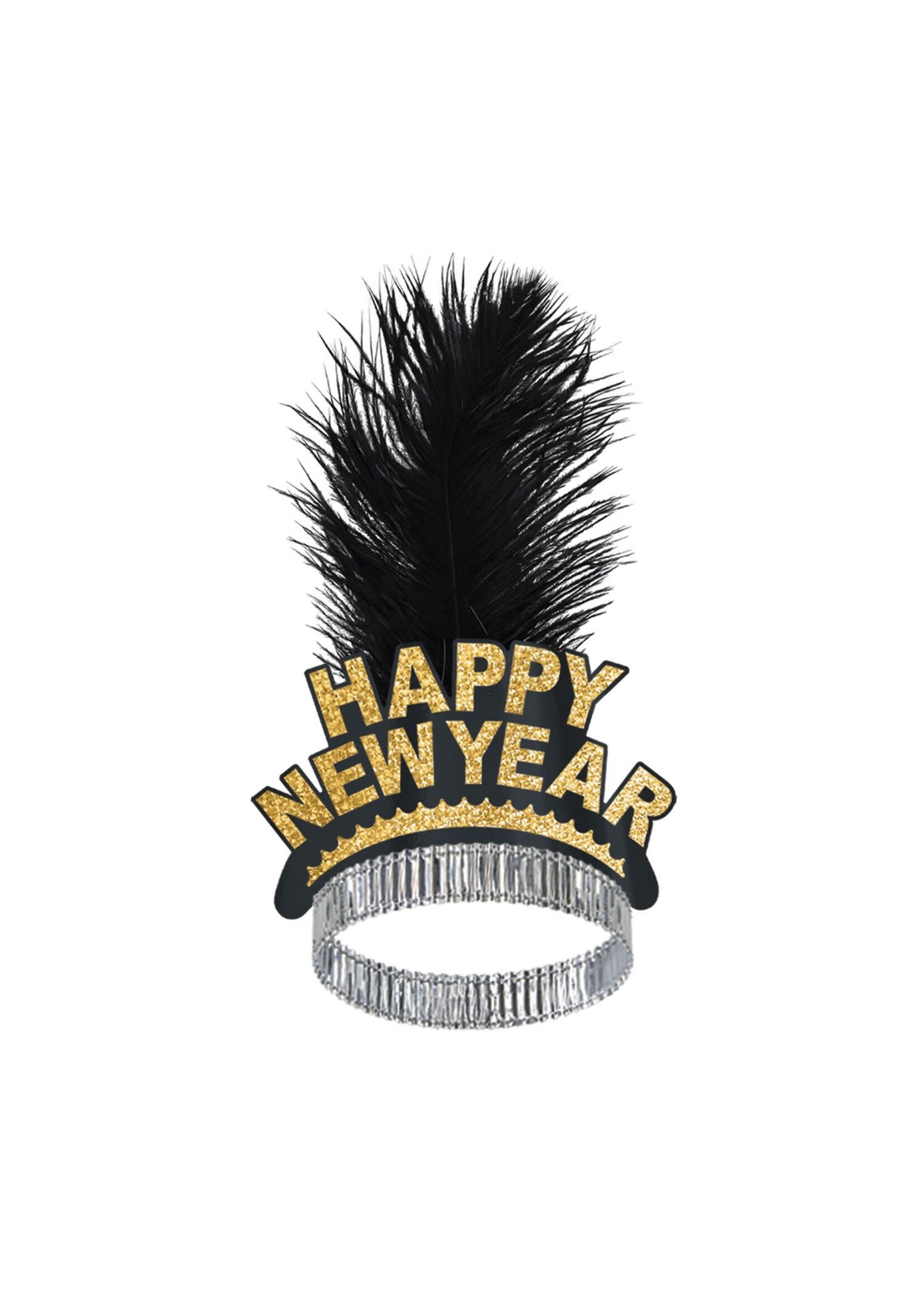 Black & Gold Swing Tiara SOLD SINGLE new year