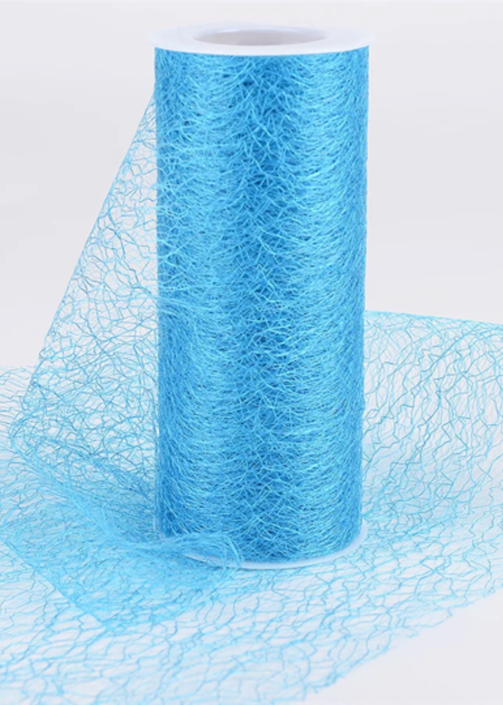 Turquoise - Sisal Mesh Wrap Rolls - ( 6 Inch x 10 Yards )