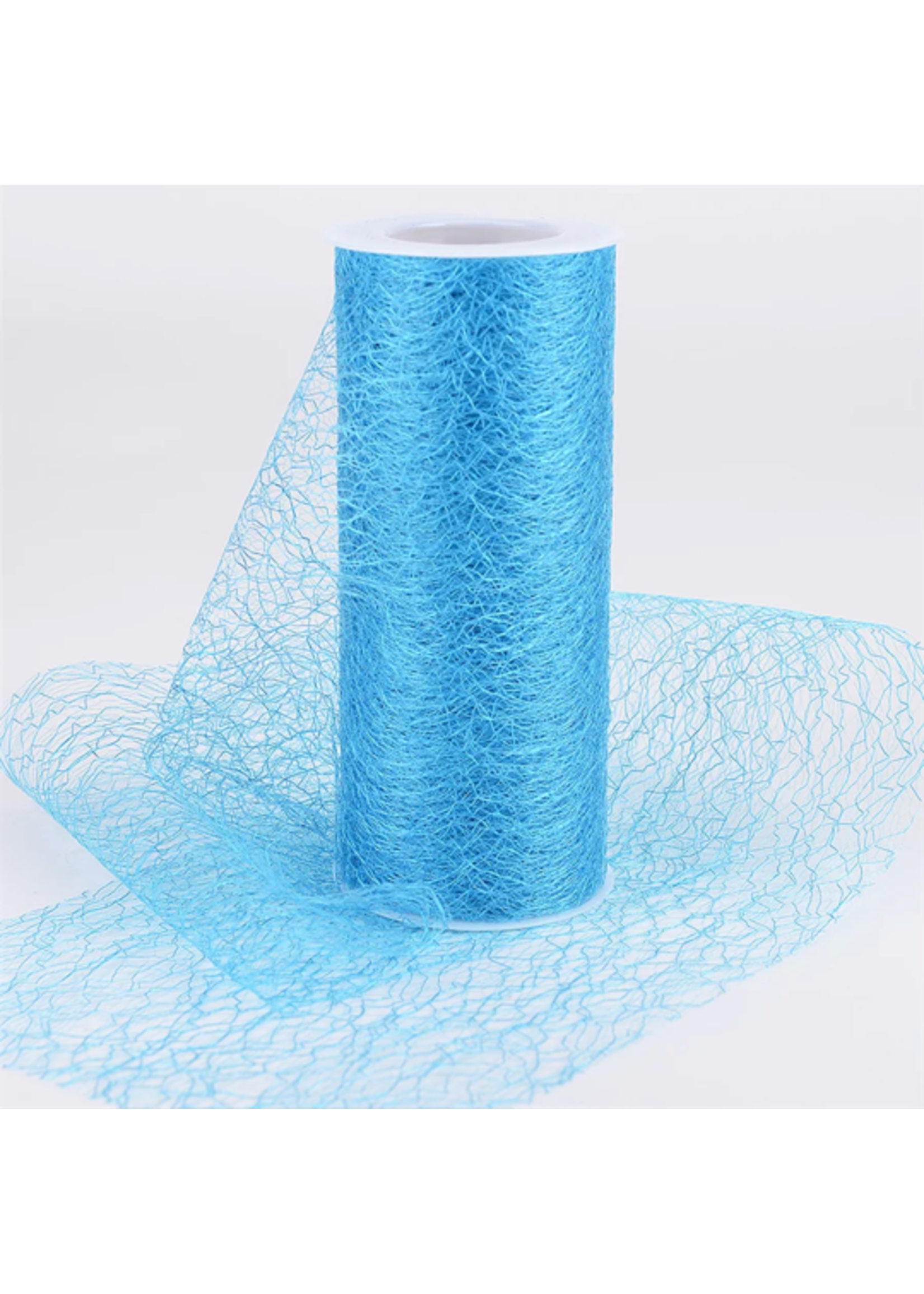 Turquoise - Sisal Mesh Wrap Rolls - ( 6 Inch x 10 Yards )