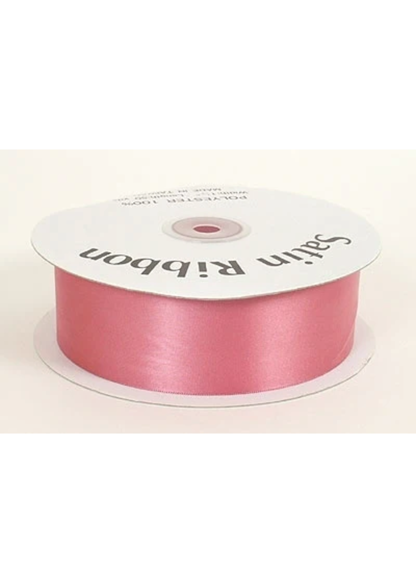 1/4 Inch Colonial Rose Satin Ribbon 100 Yards