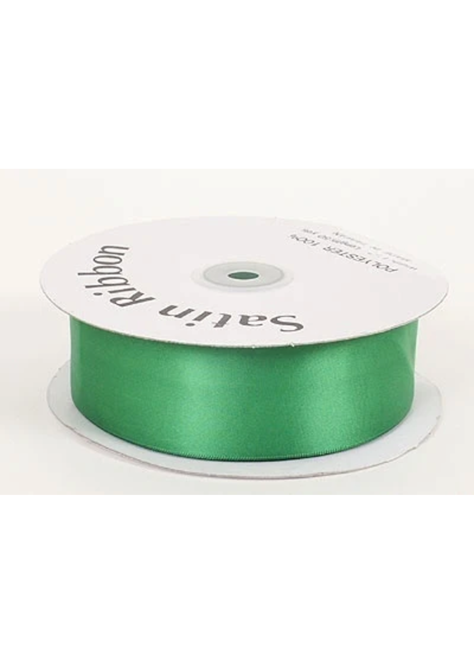 1/4 Inch Emerald Satin Ribbon 100 Yards