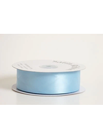 1/4 Inch Light Blue Satin Ribbon 100 Yards