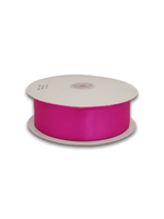 1/4 Inch Fuchsia Satin Ribbon 100 Yards