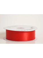 1/4 Inch Red Satin Ribbon 100 Yards