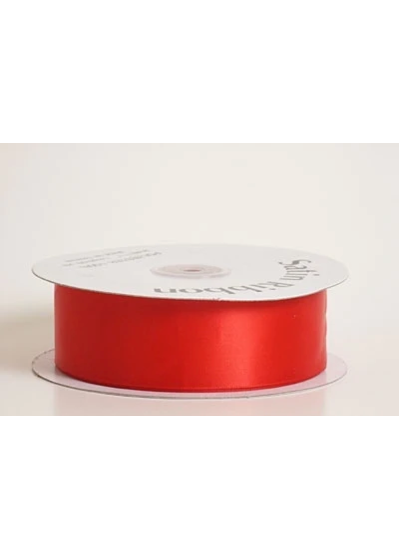 1/4 Inch Red Satin Ribbon 100 Yards