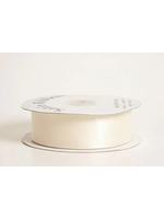 1/4 Inch Ivory Satin Ribbon 100 Yards