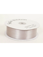 1/4 Inch Silver Satin Ribbon 100 Yards