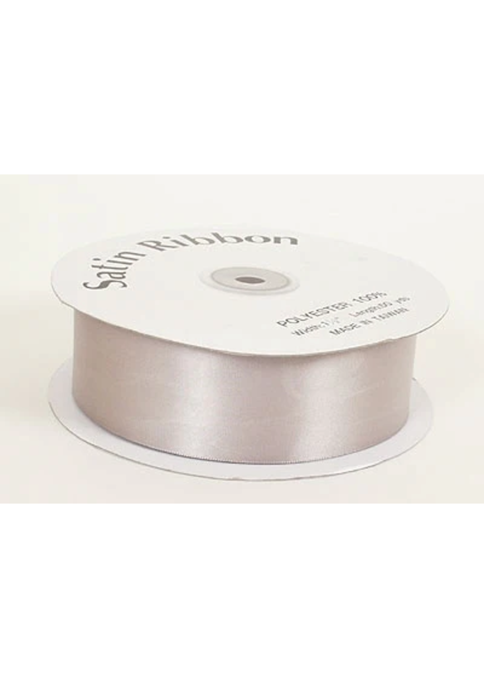 1/4 Inch Silver Satin Ribbon 100 Yards