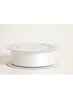 1/4 Inch White Satin Ribbon 100 Yards