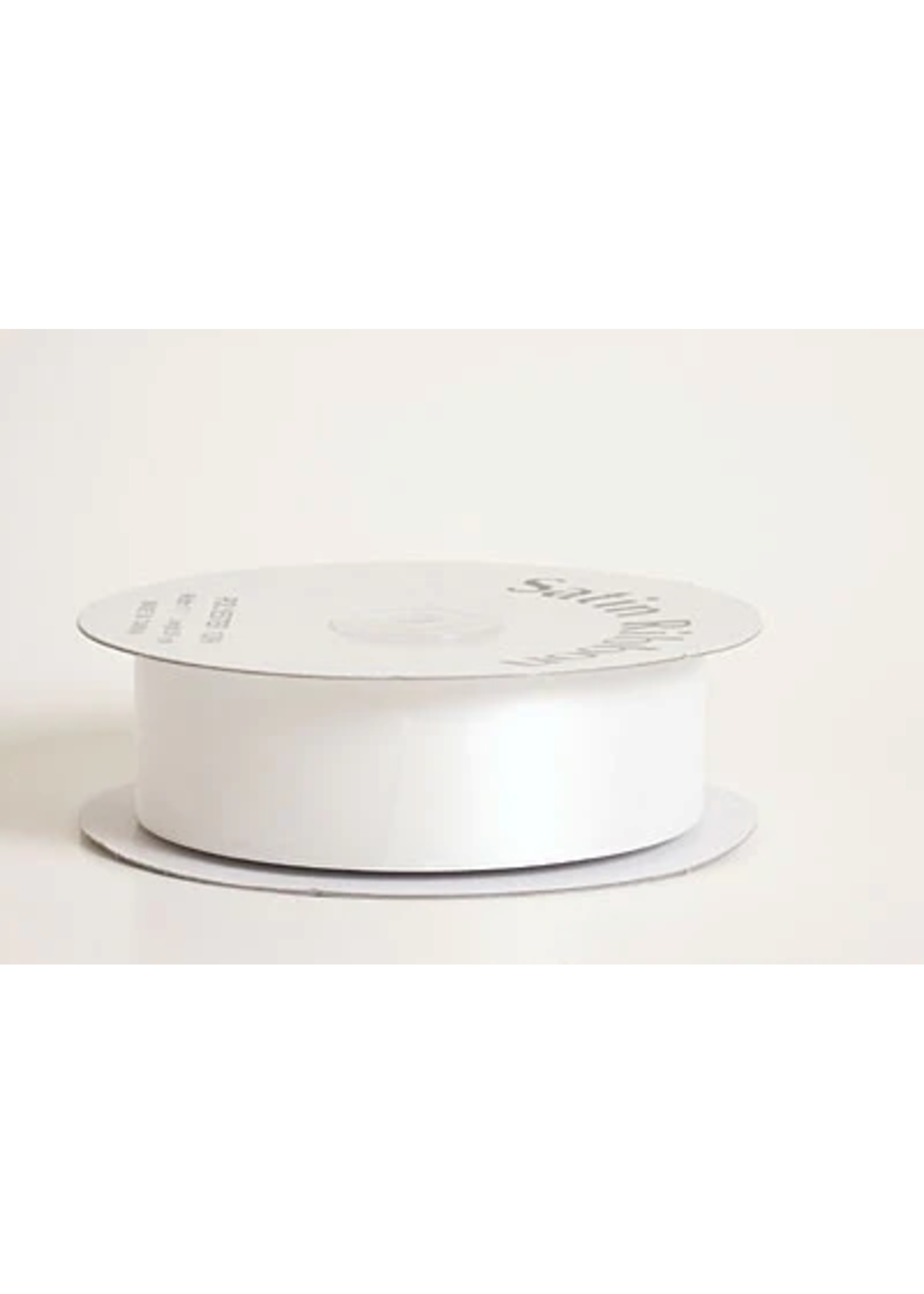 1/4 Inch White Satin Ribbon 100 Yards
