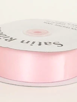 1/4 Inch Light Pink Satin Ribbon 100 Yards