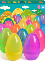 Jumbo Clear Easter Eggs