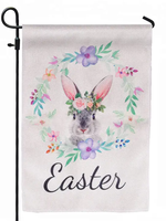 Happy Easter Garden Flag Vertical Double Sided 18 x 12.5 Inc