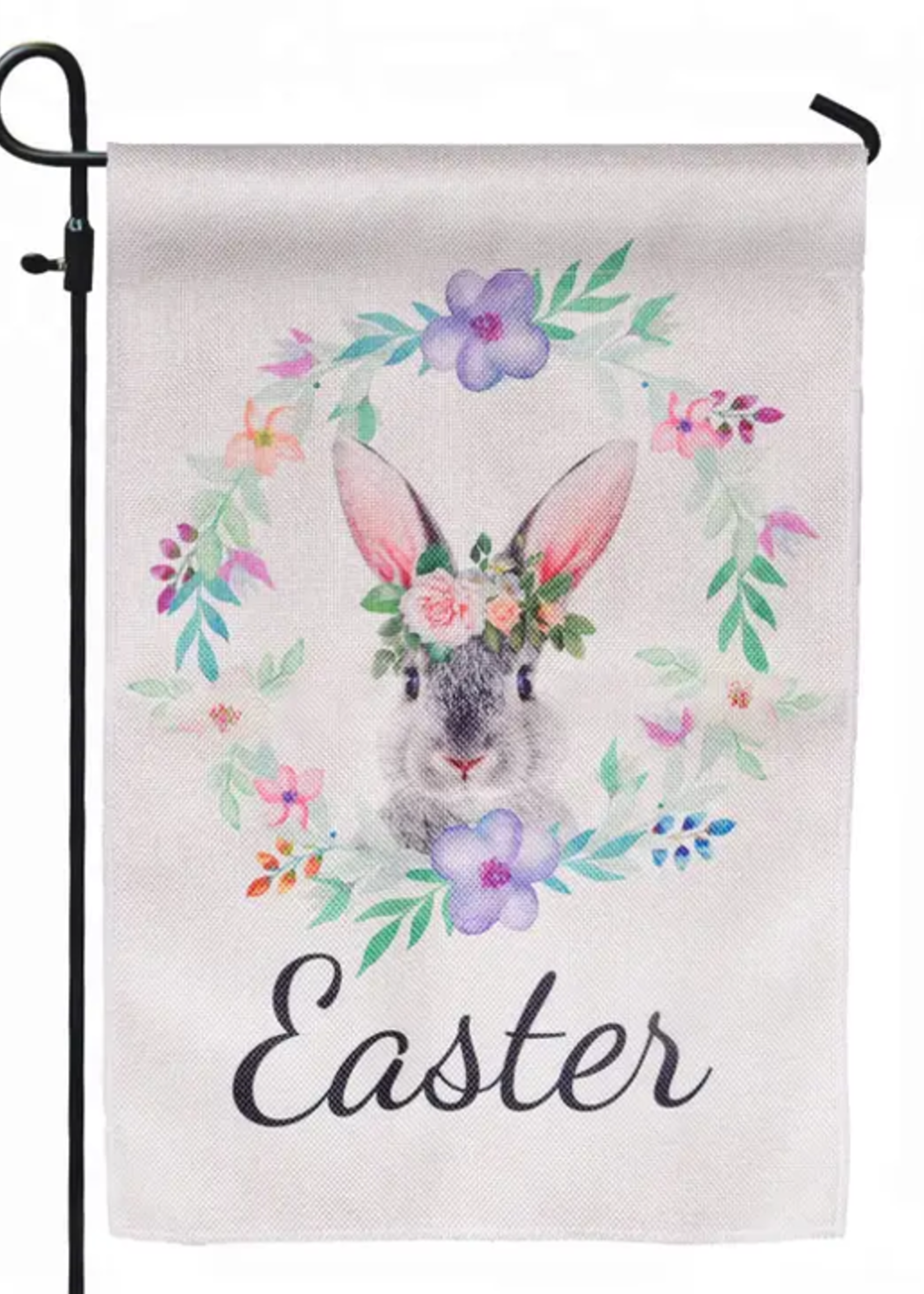 Happy Easter Garden Flag Vertical Double Sided 18 x 12.5 Inc