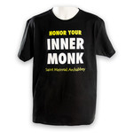 Black Honor Your Inner Monk Tee
