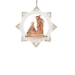 Holy Family Star Ornament
