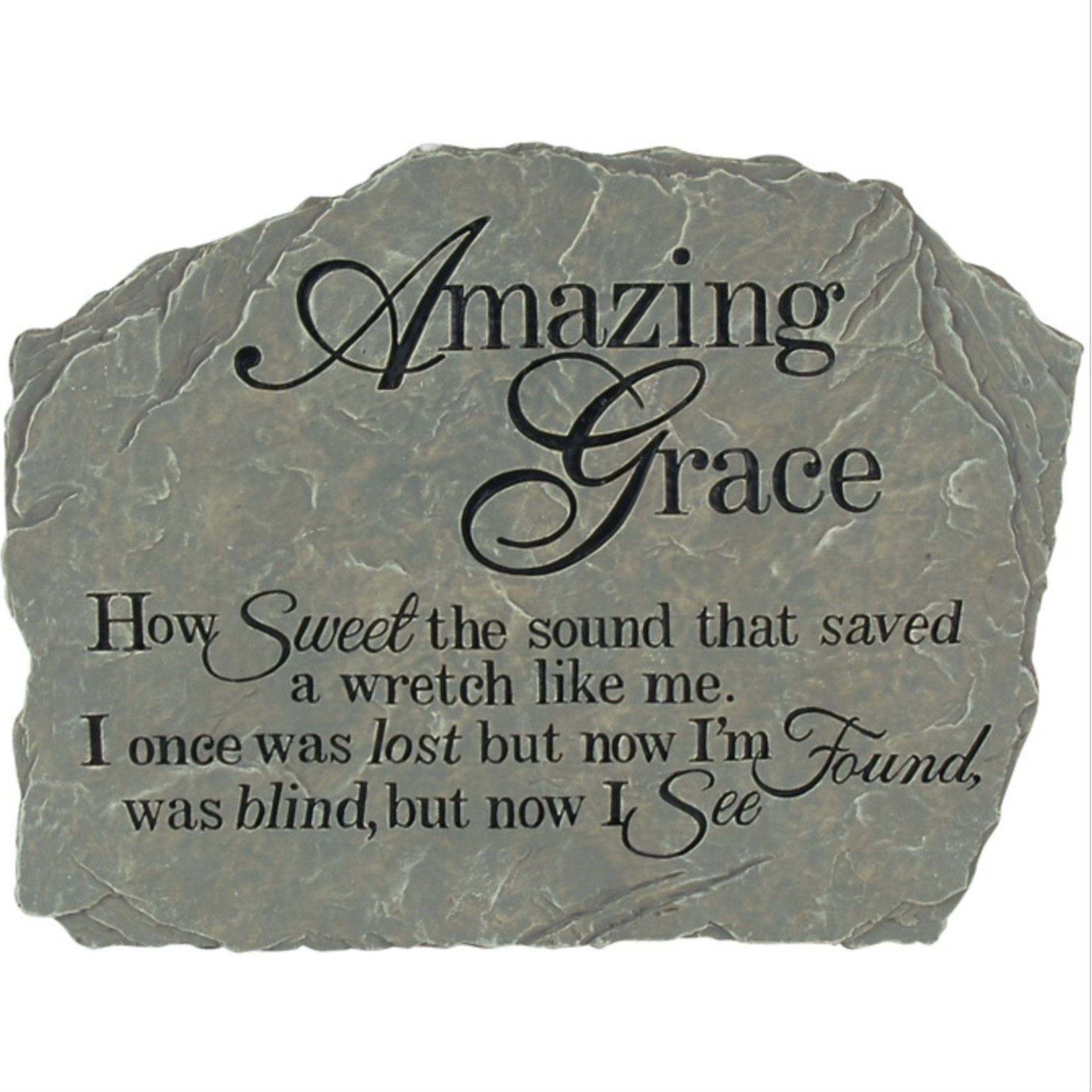 Amazing Grace Garden Stone