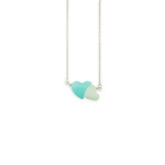 Sharon Nowlan Art Sea Glass Necklace - You & Me