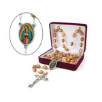 Olive Wood Rosary - Our Lady of Guadalupe