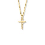 Gold-Plated First Communion Crucifix