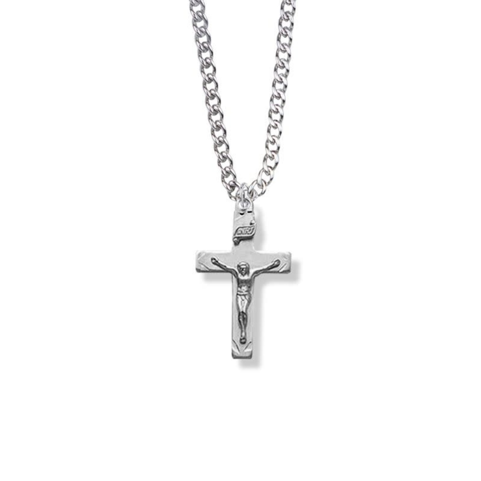Silver First Communion Boy Necklace