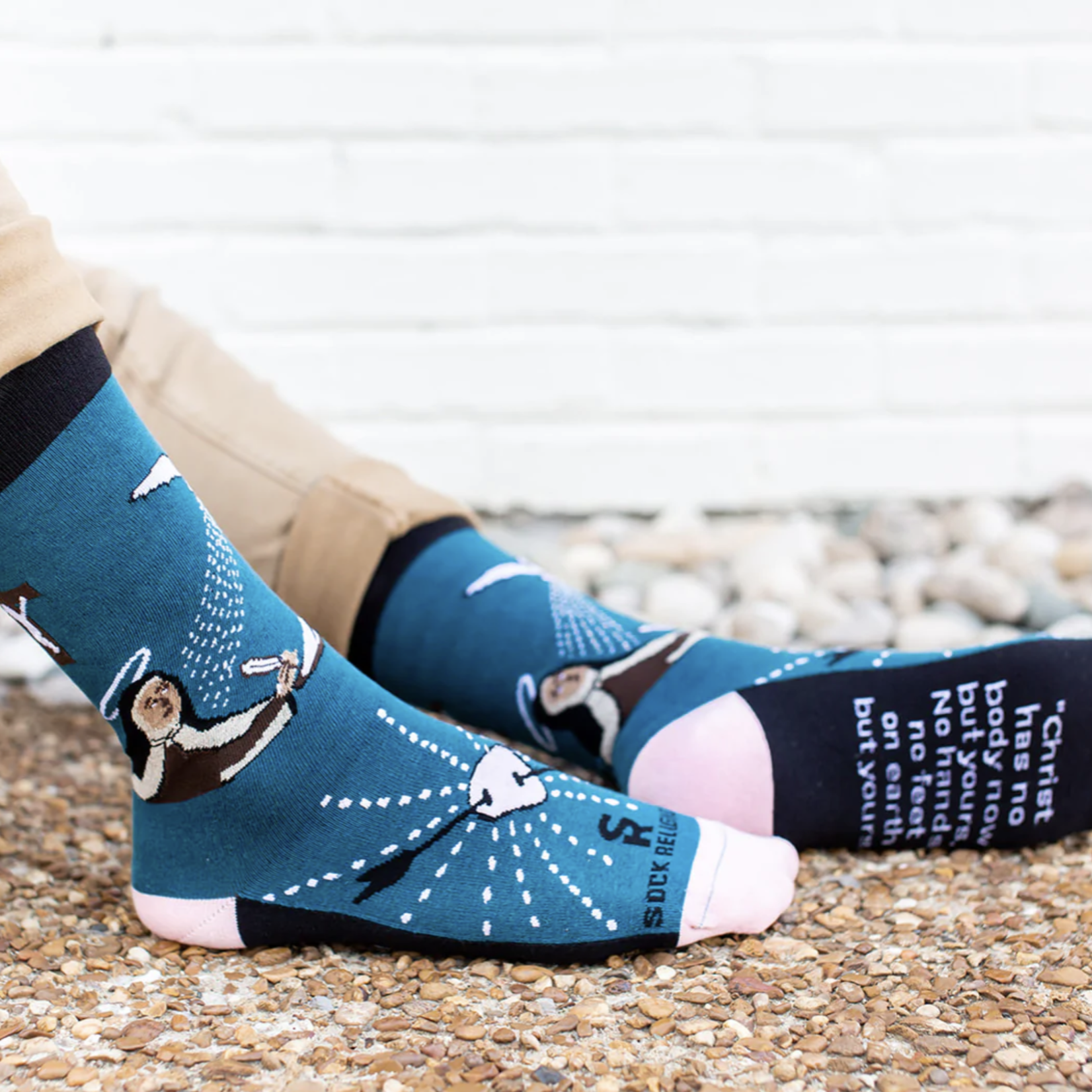 Marian Monogram Socks