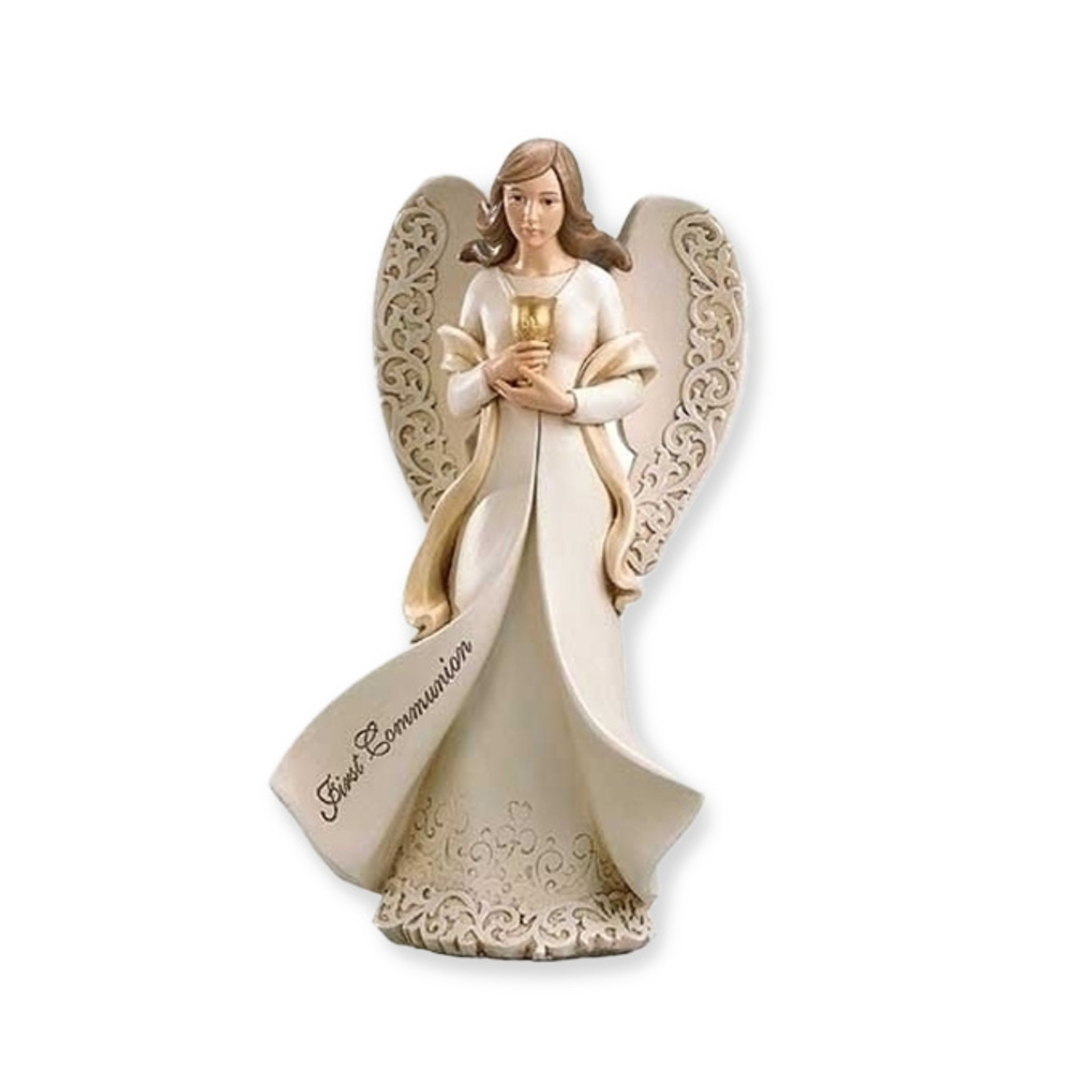 First Communion Angel with Chalice Figure