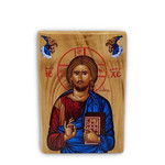 Olive Wood Jesus King of the Universe Icon
