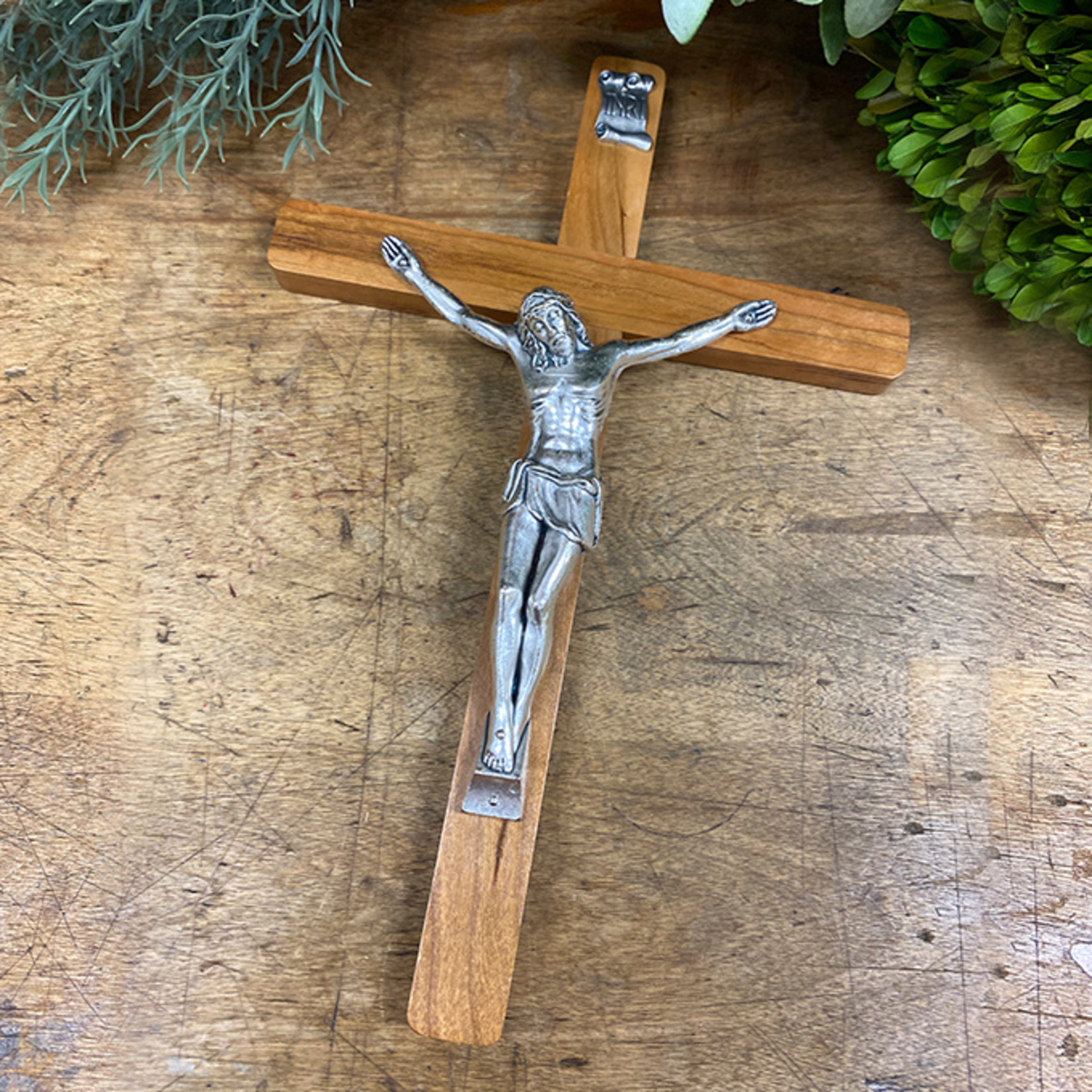 Abbey Woodworking Crucifix - 8" x 12"