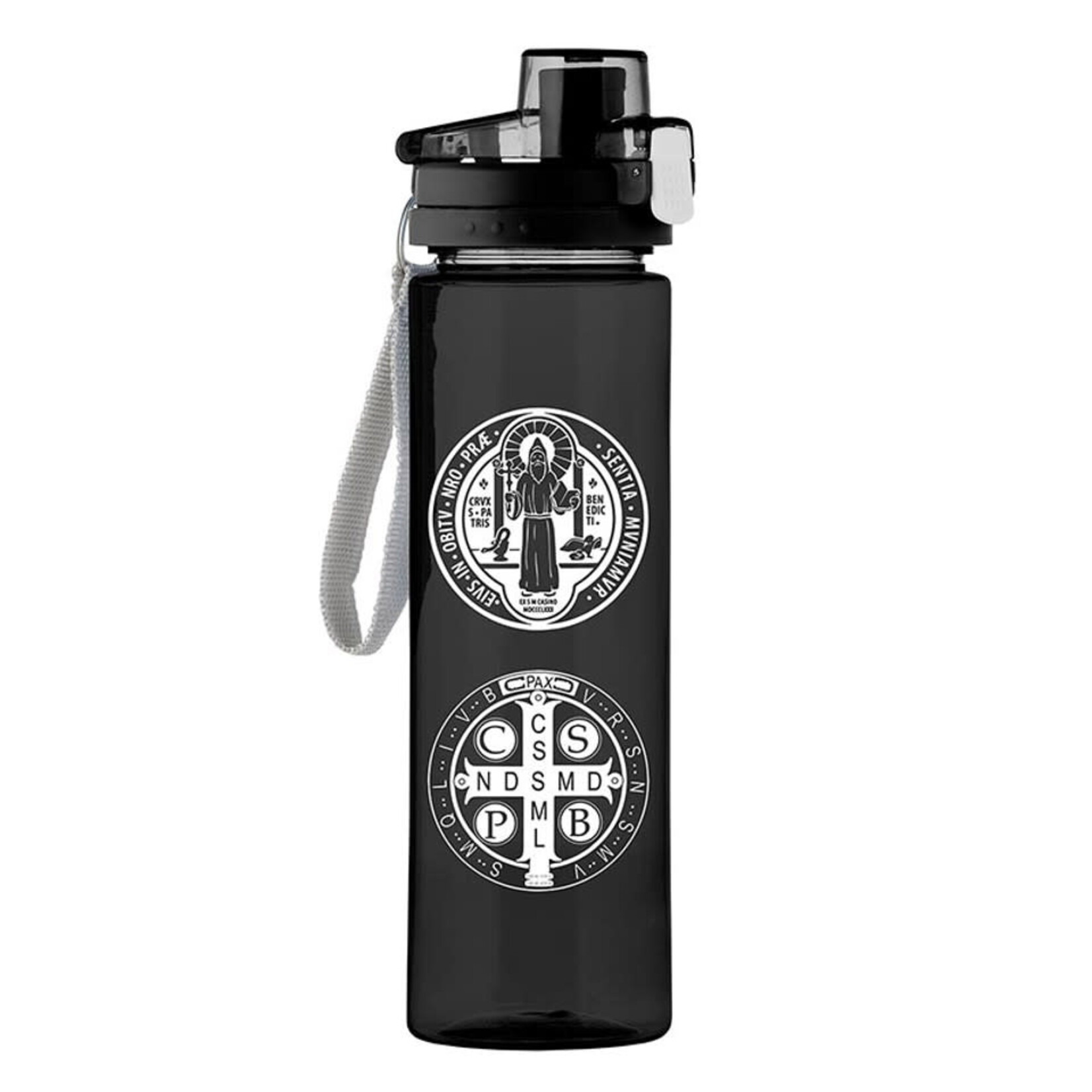 St. Benedict Medals Water Bottle - Archabbey Gifts