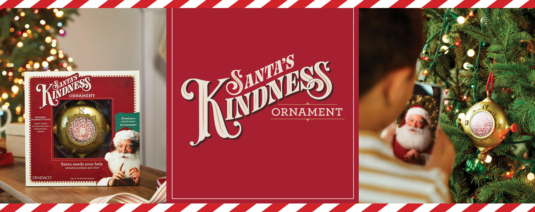 Introducing Santa's Kindness Ornament and Journal