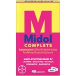 Midol Complete Menstrual Pain Relief Caplet 40ct