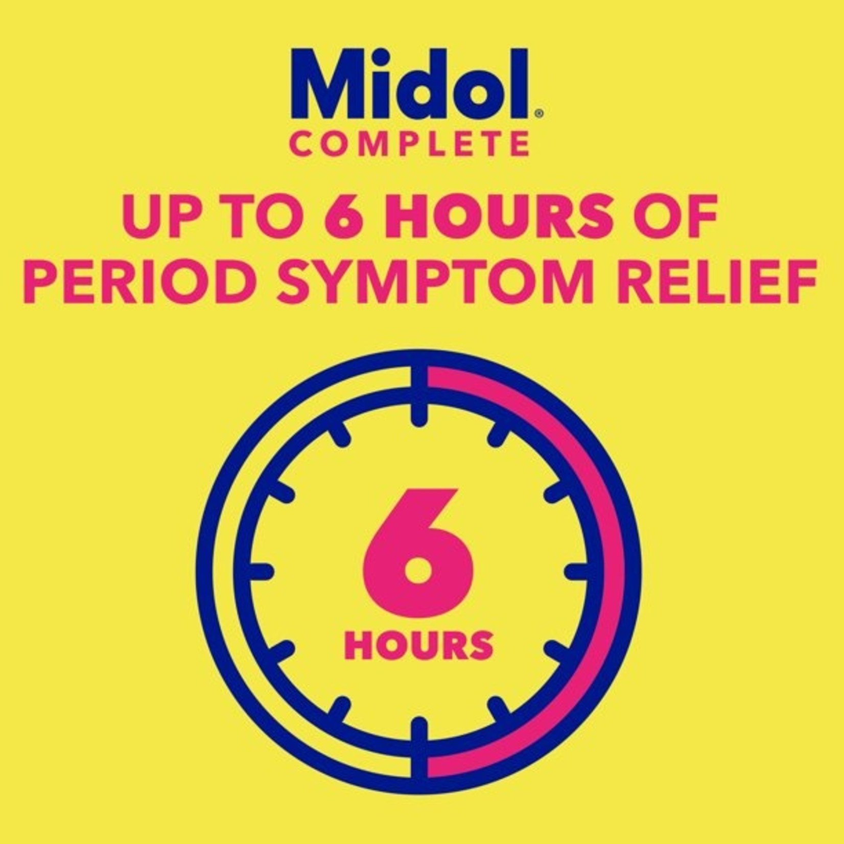Midol Complete Menstrual Pain Relief Caplet 40ct