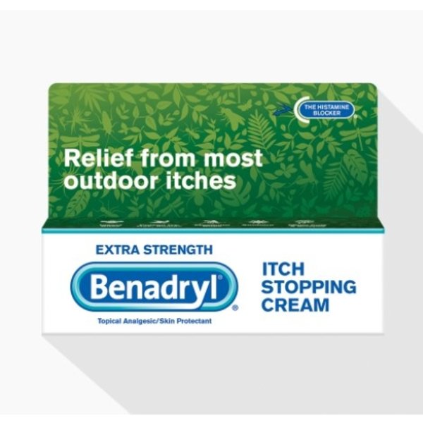 Benadryl Itch Stopping Cream Extra Strength  2% 1OZ