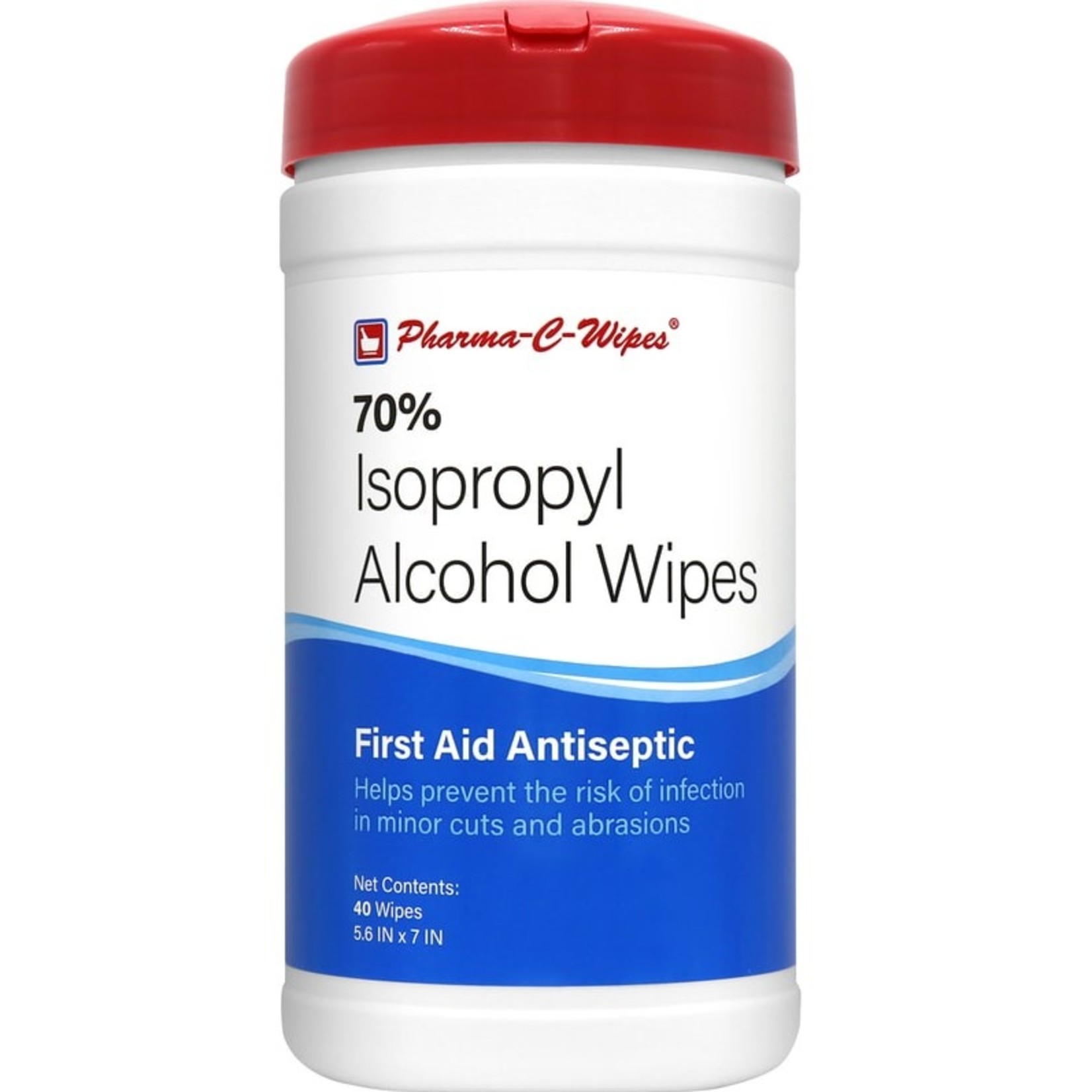 Cleanfinity Pharma-C-Wipes 70% Isopropyl Alcohol 40 ct