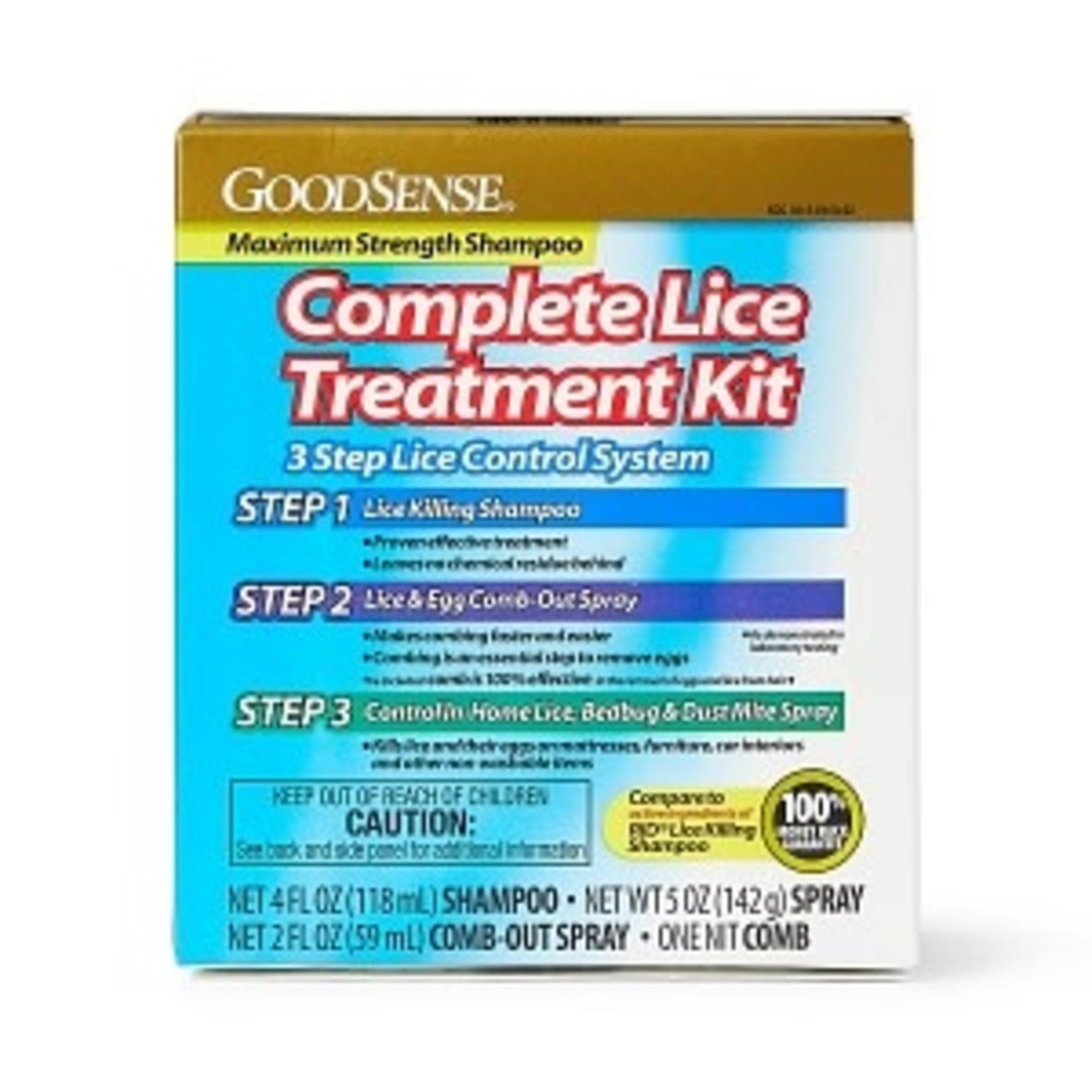 Good Sense Complete Lice Treatment Kit