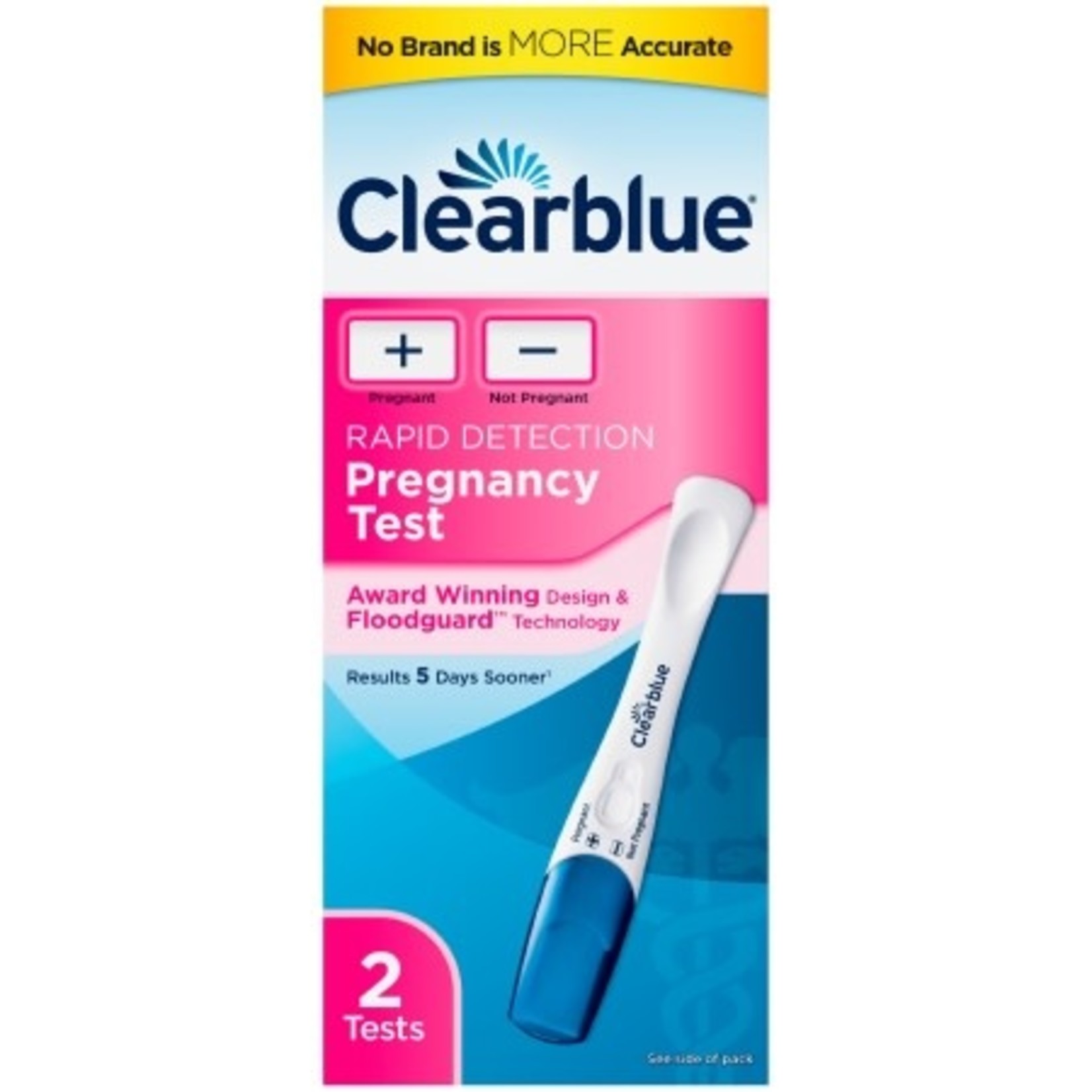 Sunmark Rapid Test Kit Pregnancy Test Urine Sample 2 Tests