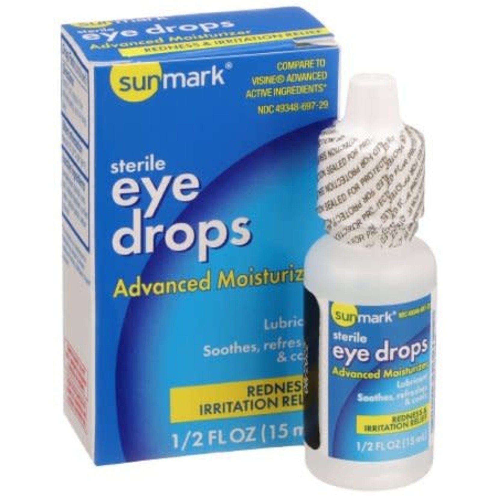 Eye Drops Lubricant, 0.5 oz.