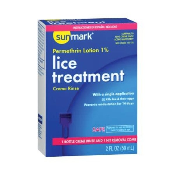 Sunmark Lice Treatment Kit 2oz. Bottle Scented