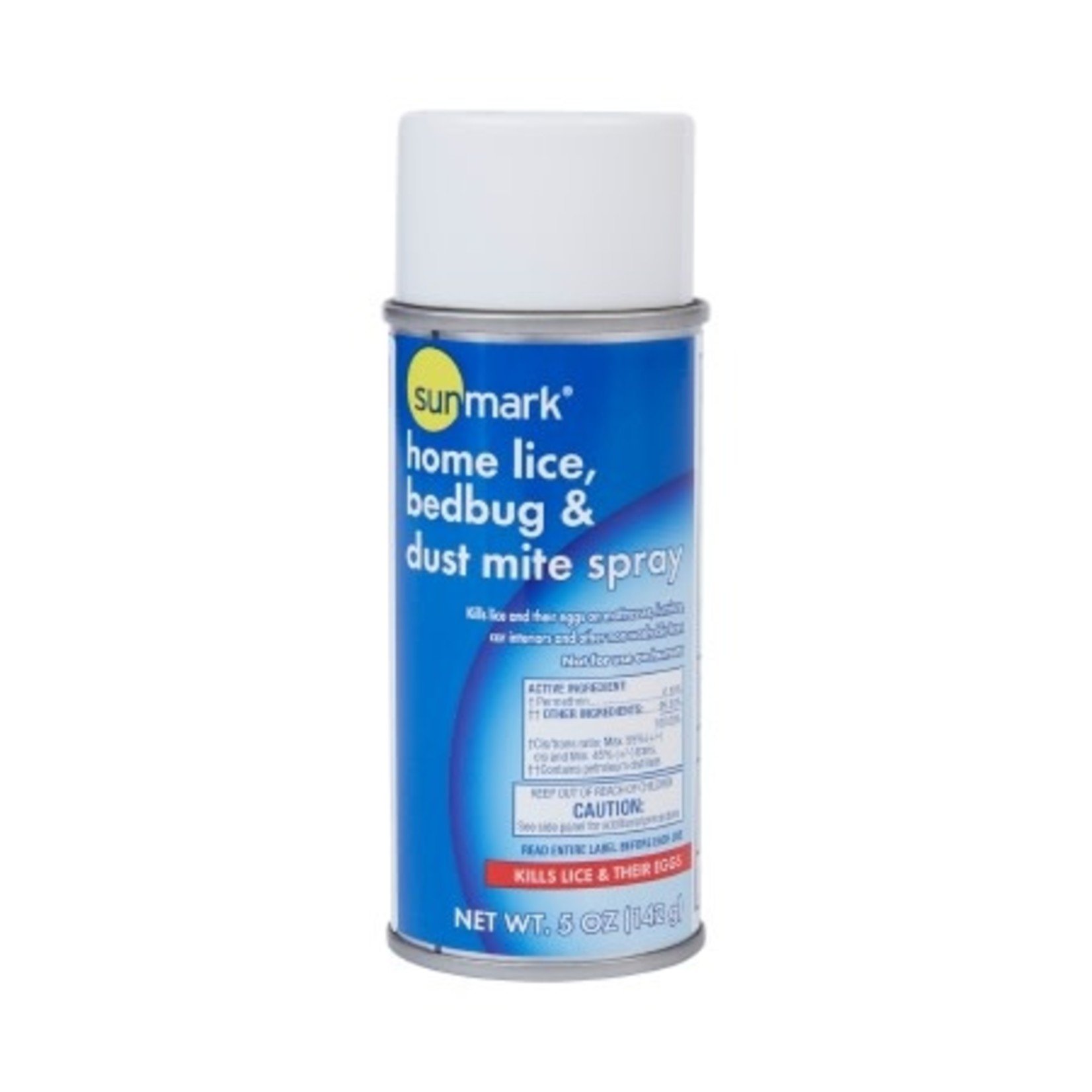 Sunmark Lice Treatment Aerosol Spray Liquid 5 oz.