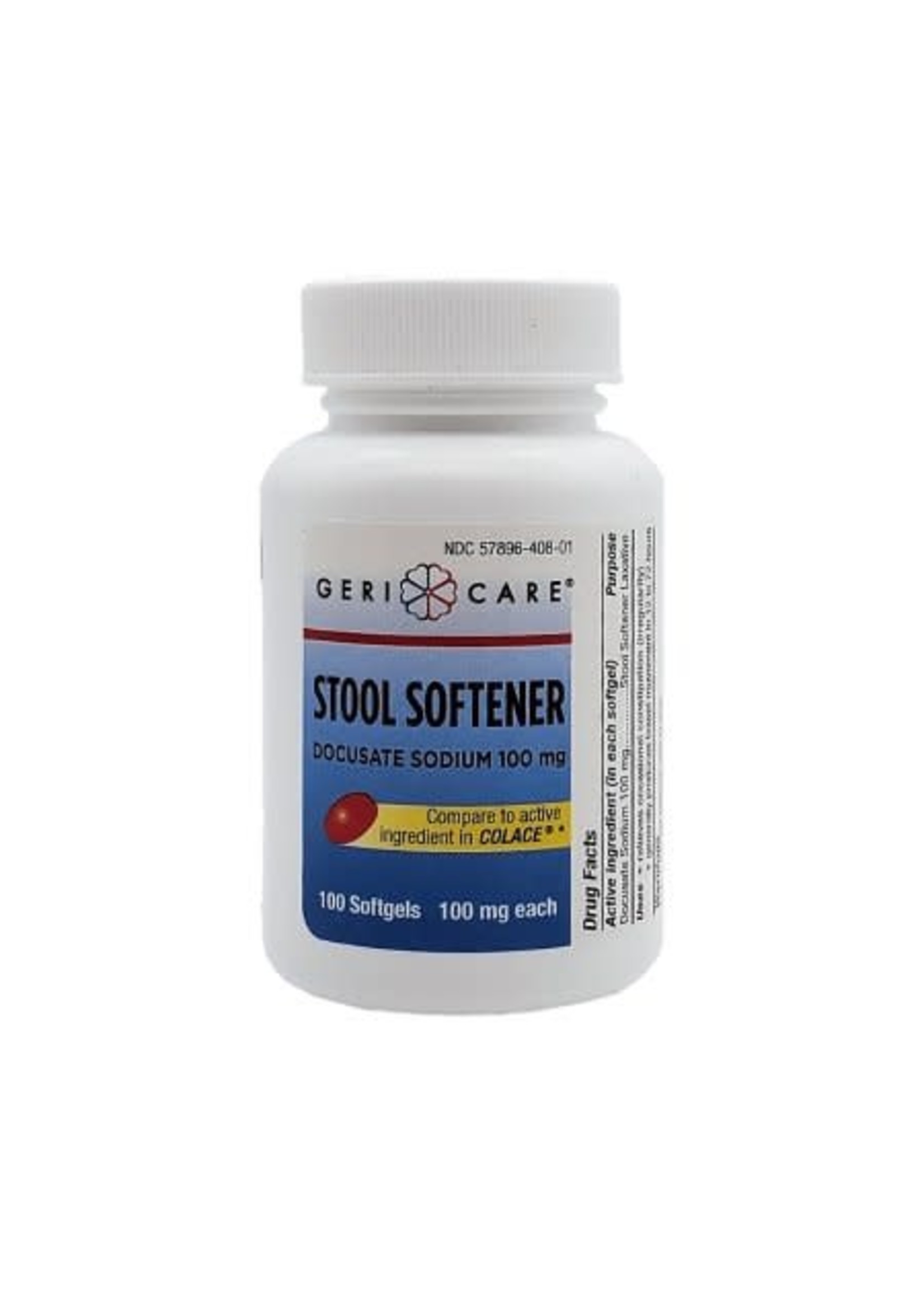 Stool Softener 100 mg 100ct. HSA Depot