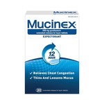 Mucinex Mucinex extended release 600mg 20ct.