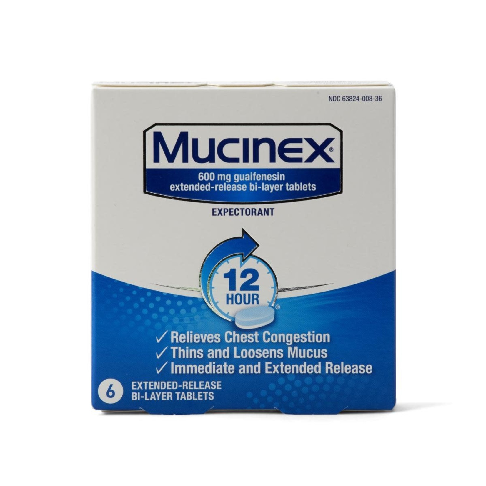 Mucinex Mucinex extended release 600mg 6ct.