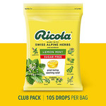 Ricola Lemon Mint Cough Drops 105ct.