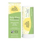 Earth Mama Organics Baby Face Mineral Sunscreen Face Stick - SPF 40
