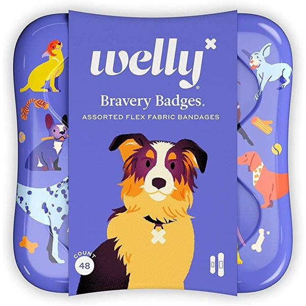 Welly Fabric Bandages Bravery Badges - Dogs