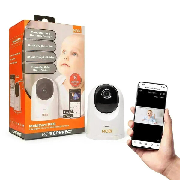 Mobi PRO Intelligent Nursery Monitoring Camera