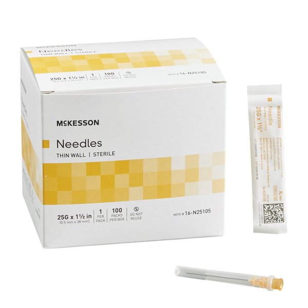 McKesson Needle Tip -  25G x 1.5''