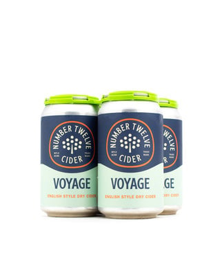 Number 12 Cider Number 12 Voyage 4pk 12oz